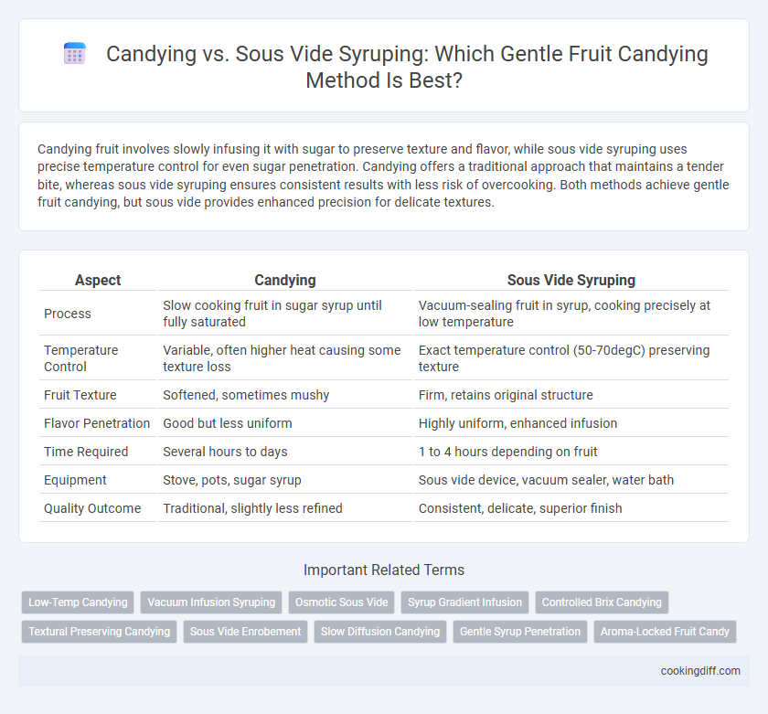 Candying vs. Sous Vide Syruping: Which Gentle Fruit Candying Method Is Best?