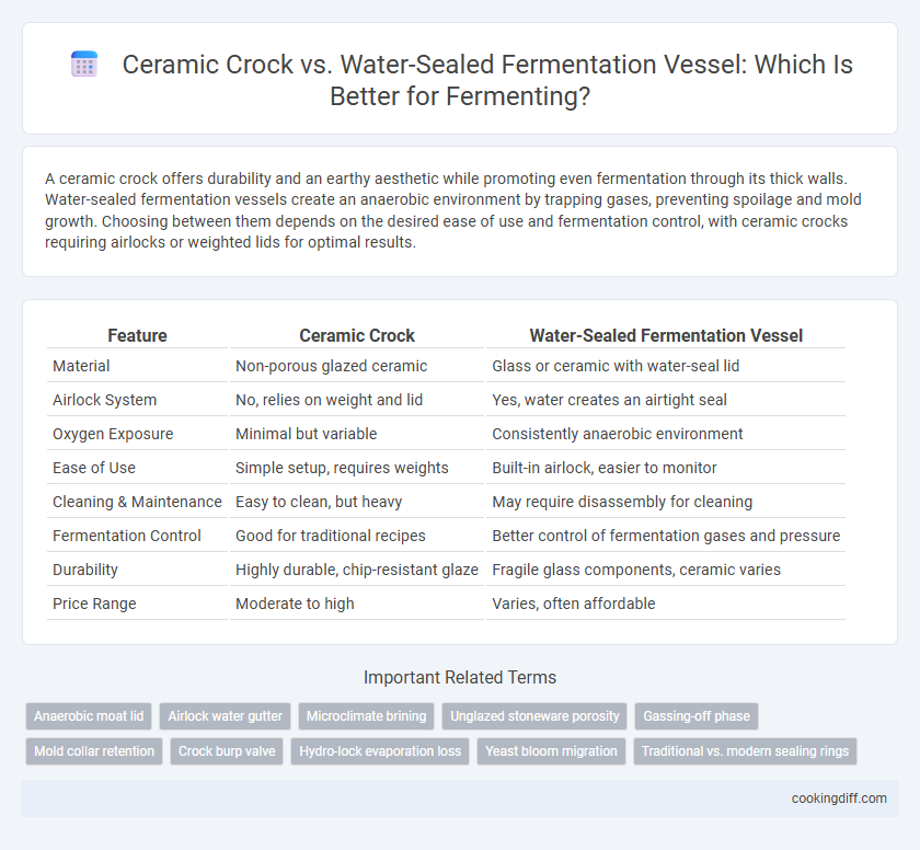 Ceramic Crock vs. Water-Sealed Fermentation Vessel: Which Is Better for Fermenting?
