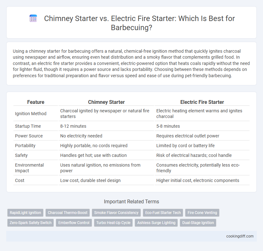 Chimney Starter vs. Electric Fire Starter: Which Is Best for Barbecuing?