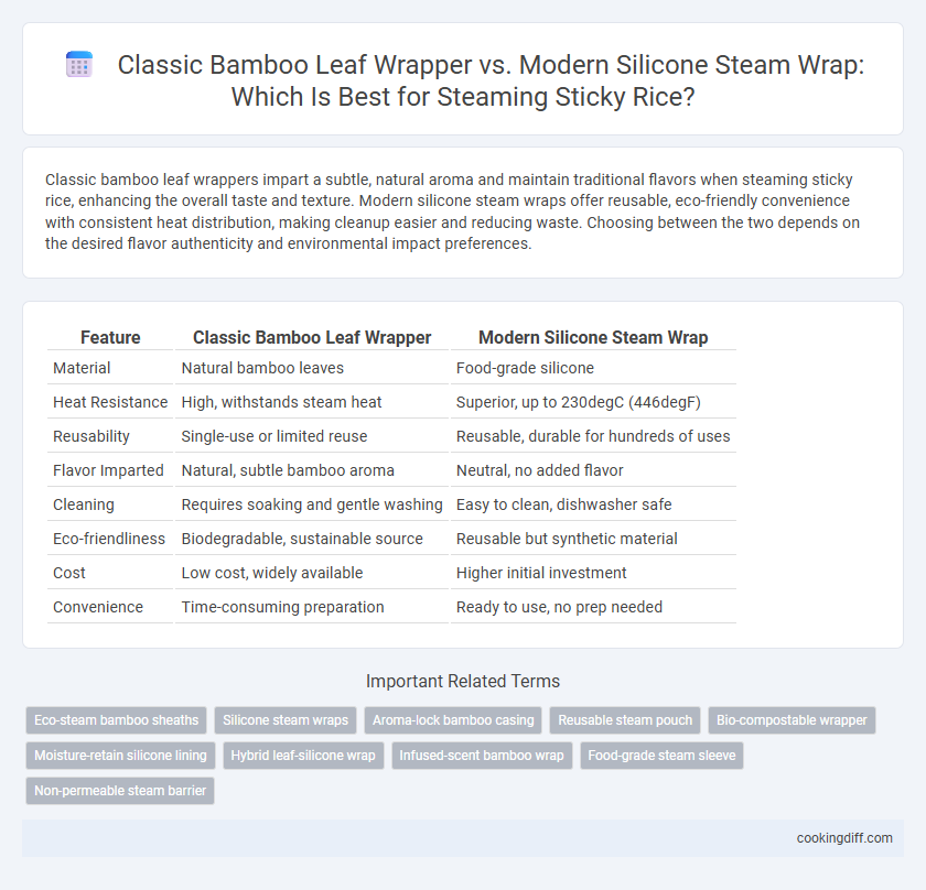 Classic Bamboo Leaf Wrapper vs. Modern Silicone Steam Wrap: Which Is Best for Steaming Sticky Rice?