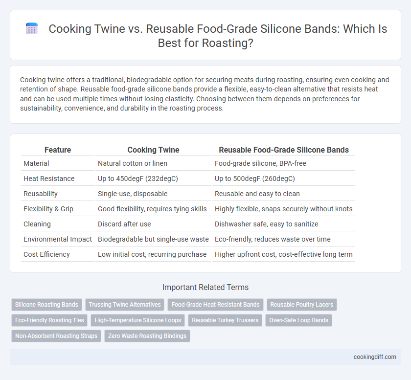 Cooking Twine vs. Reusable Food-Grade Silicone Bands: Which Is Best for Roasting?