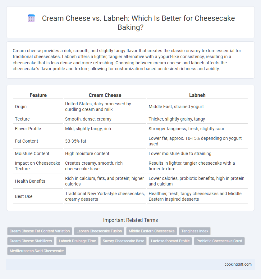 Cream Cheese vs. Labneh: Which Is Better for Cheesecake Baking?
