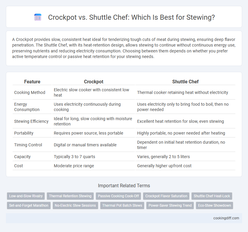 Crockpot vs. Shuttle Chef: Which Is Best for Stewing?