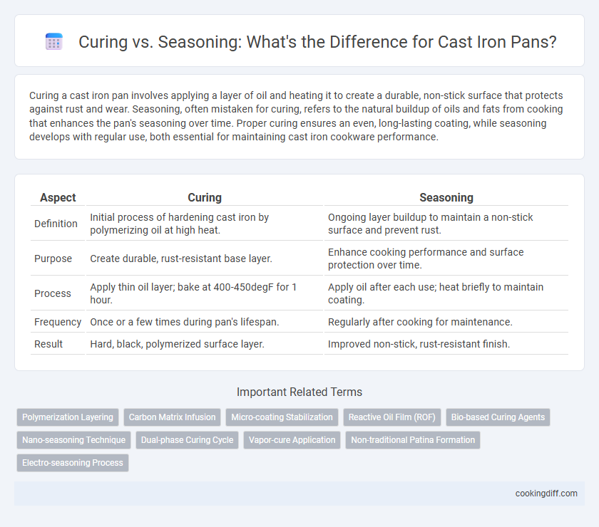 Curing vs. Seasoning: What's the Difference for Cast Iron Pans?