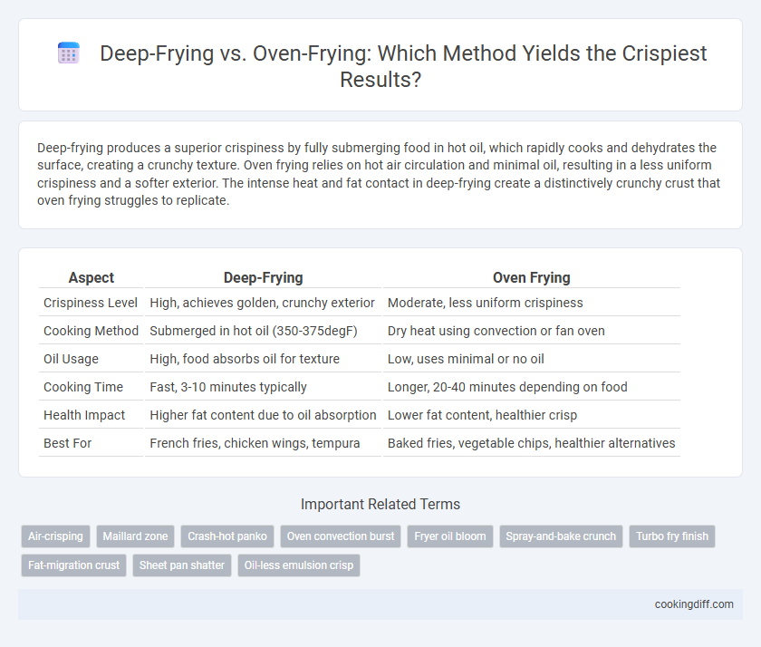 Deep-Frying vs. Oven-Frying: Which Method Yields the Crispiest Results?