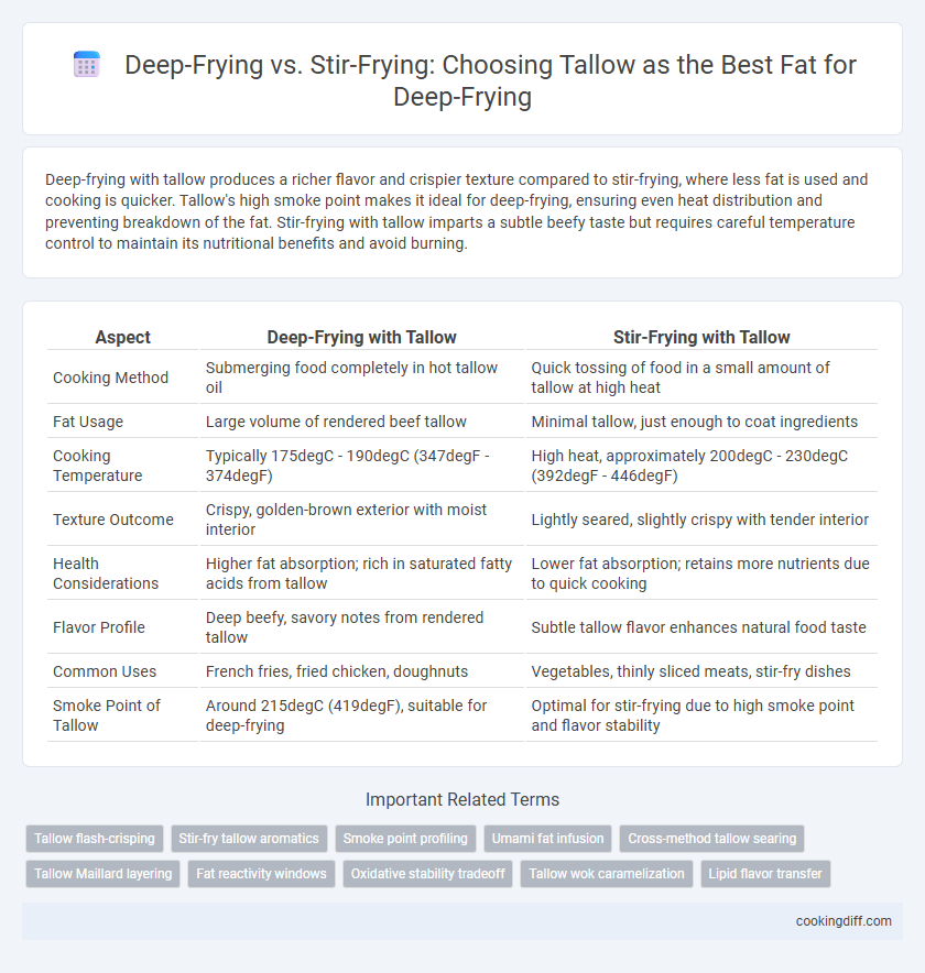 Deep-Frying vs. Stir-Frying: Choosing Tallow as the Best Fat for Deep-Frying