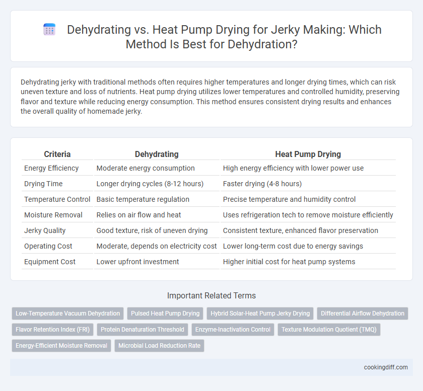 Dehydrating vs. Heat Pump Drying for Jerky Making: Which Method Is Best for Dehydration?