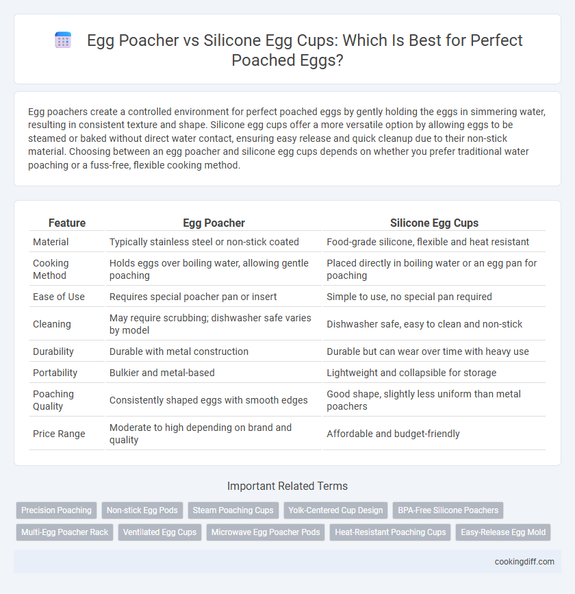 Egg Poacher vs Silicone Egg Cups: Which Is Best for Perfect Poached Eggs?