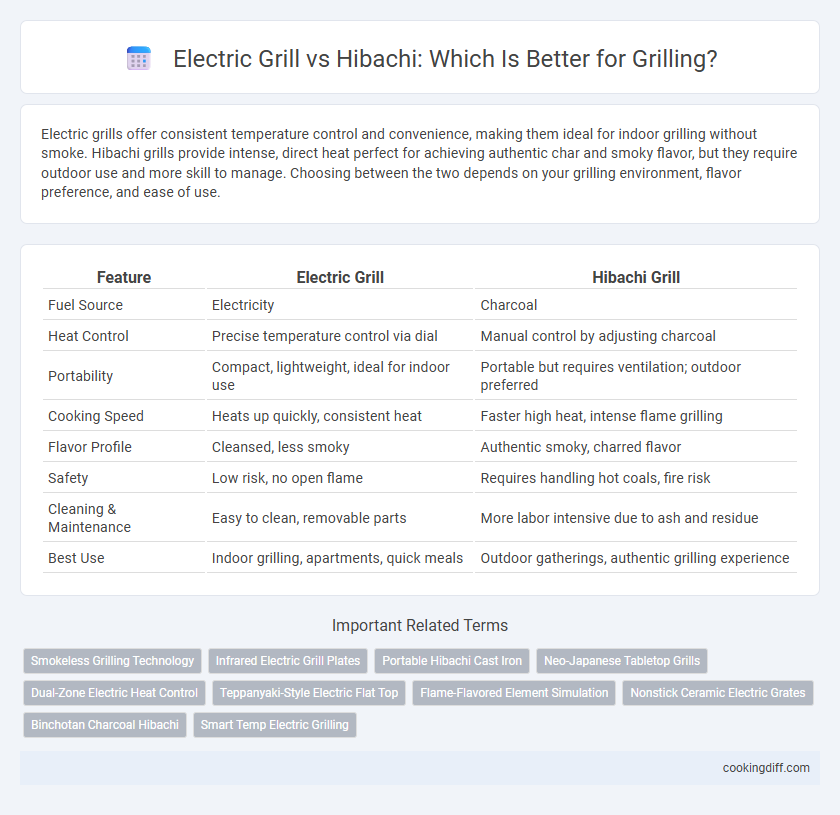 Electric Grill vs Hibachi: Which Is Better for Grilling?