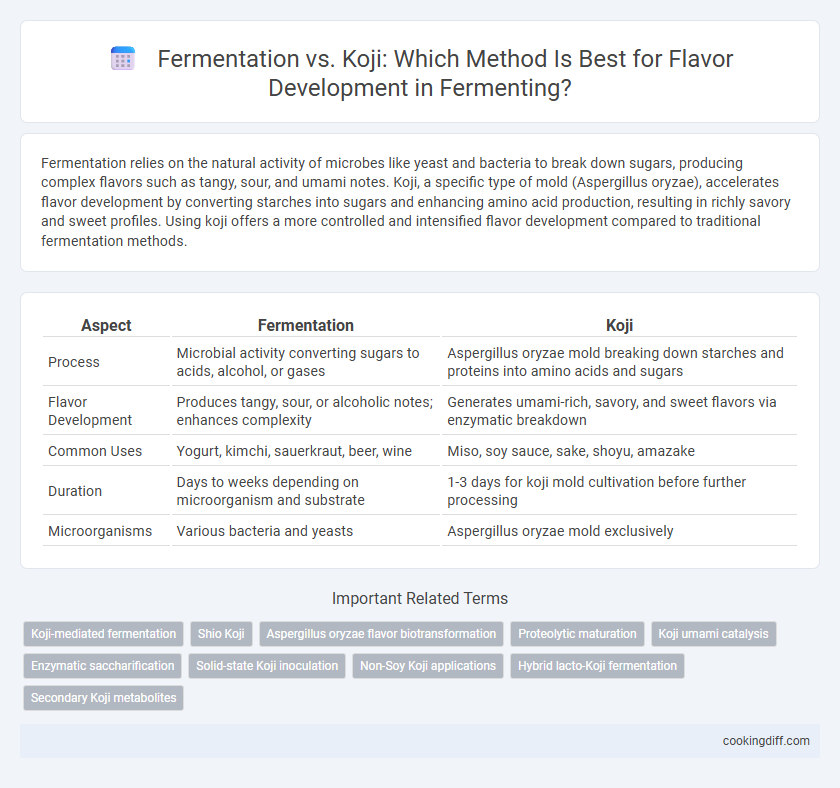 Fermentation vs. Koji: Which Method Is Best for Flavor Development in Fermenting?