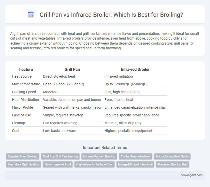 Grill Pan vs Infrared Broiler: Which Is Best for Broiling?