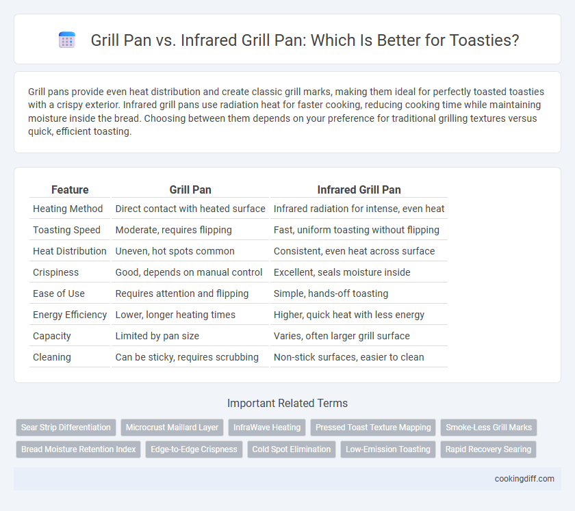 Grill Pan vs. Infrared Grill Pan: Which Is Better for Toasties?