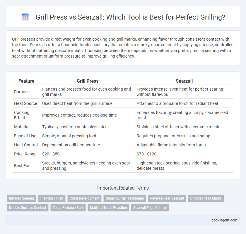 Grill Press vs Searzall: Which Tool is Best for Perfect Grilling?