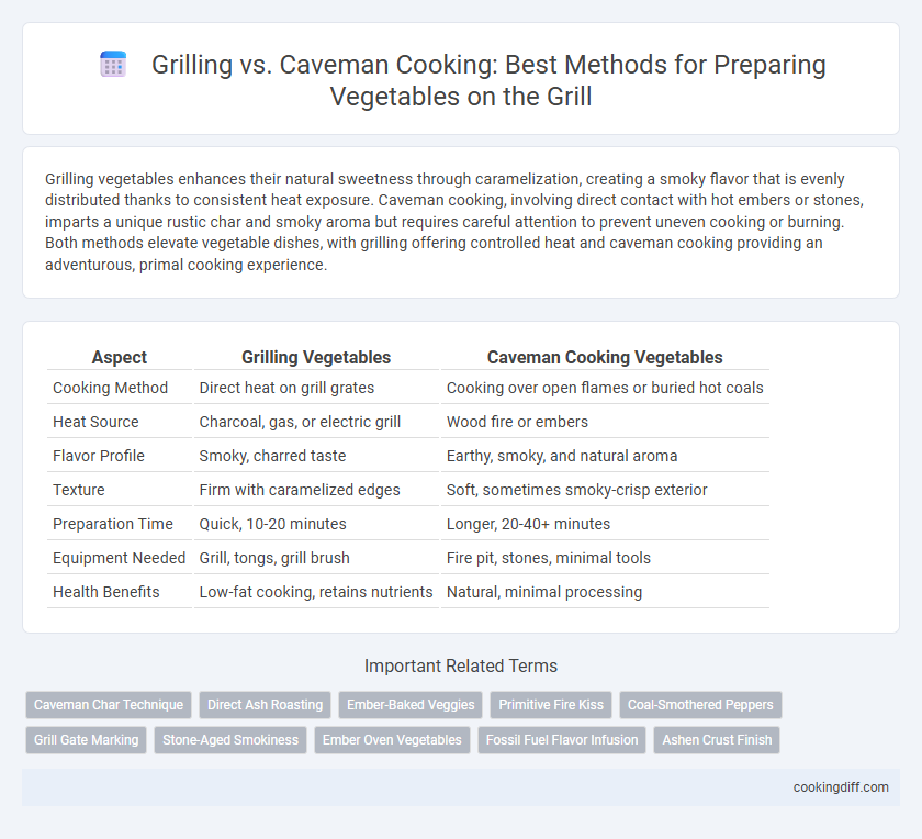 Grilling vs. Caveman Cooking: Best Methods for Preparing Vegetables on the Grill