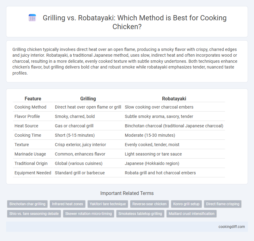 Grilling vs. Robatayaki: Which Method is Best for Cooking Chicken?