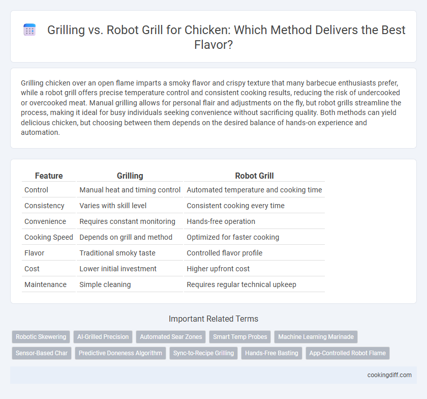 Grilling vs. Robot Grill for Chicken: Which Method Delivers the Best Flavor?
