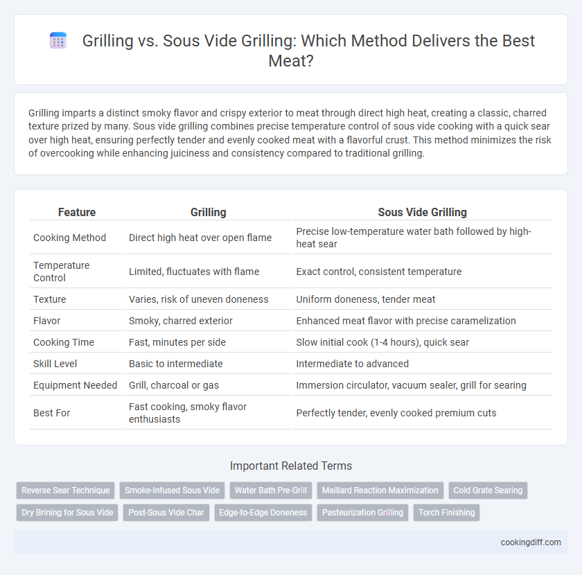 Grilling vs. Sous Vide Grilling: Which Method Delivers the Best Meat?
