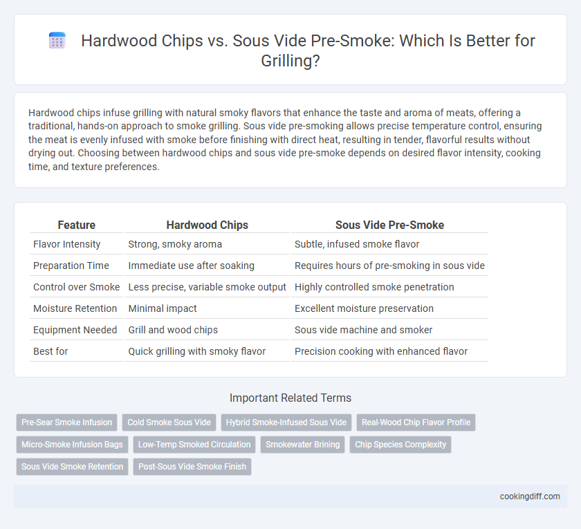 Hardwood Chips vs. Sous Vide Pre-Smoke: Which Is Better for Grilling?