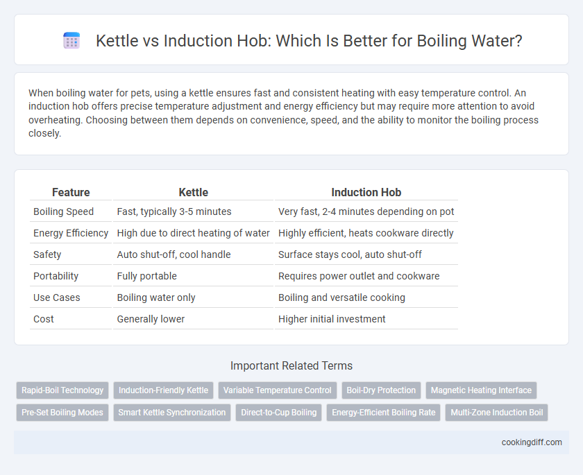 Kettle vs Induction Hob: Which Is Better for Boiling Water?