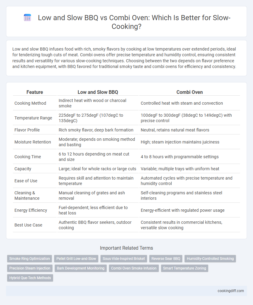 Low and Slow BBQ vs Combi Oven: Which Is Better for Slow-Cooking?