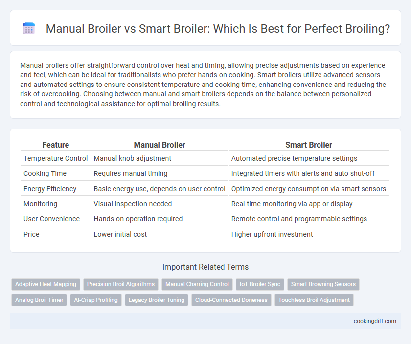 Manual Broiler vs Smart Broiler: Which Is Best for Perfect Broiling?