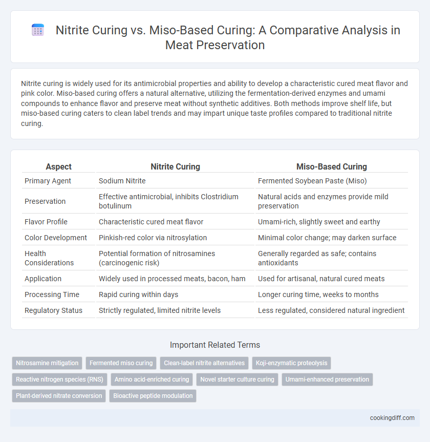 Nitrite Curing vs. Miso-Based Curing: A Comparative Analysis in Meat Preservation