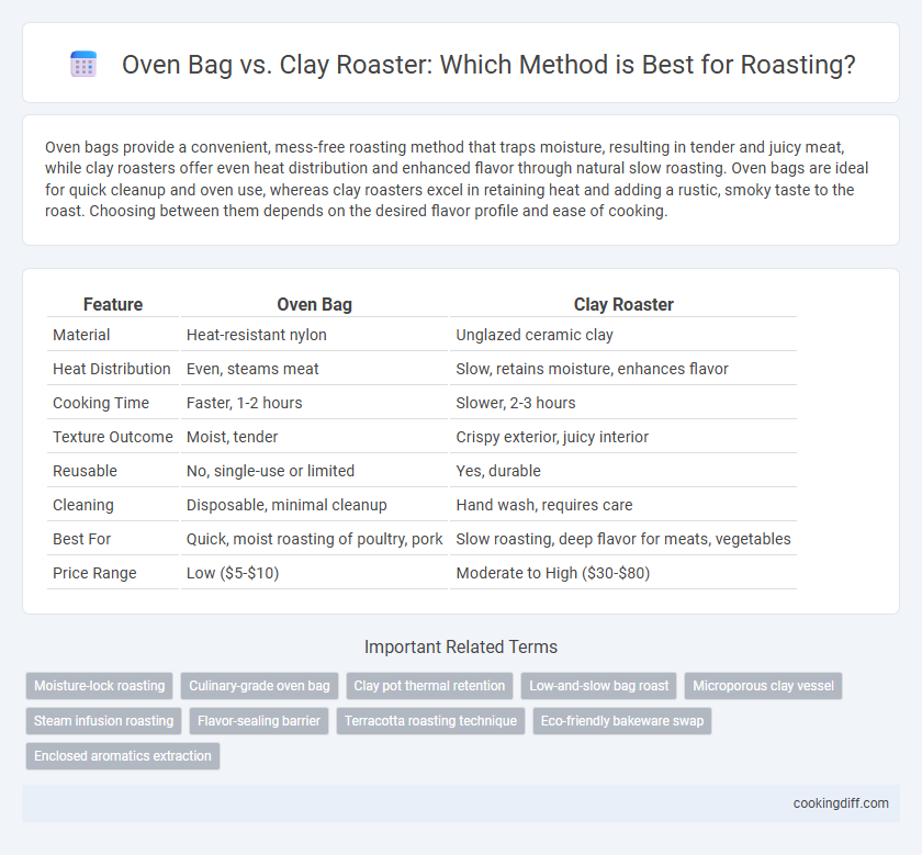 Oven Bag vs. Clay Roaster: Which Method is Best for Roasting?