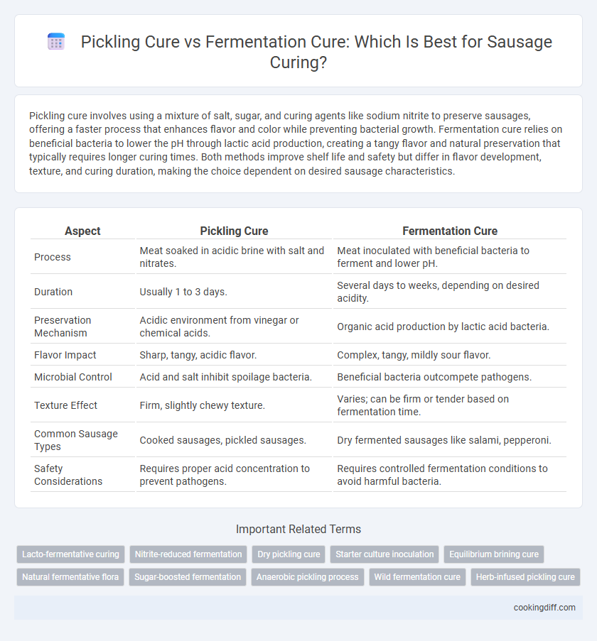 Pickling Cure vs Fermentation Cure: Which Is Best for Sausage Curing?