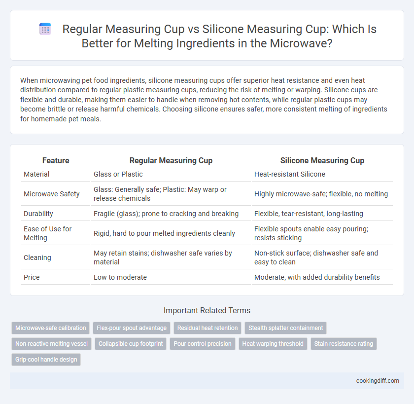 Regular Measuring Cup vs Silicone Measuring Cup: Which Is Better for Melting Ingredients in the Microwave?
