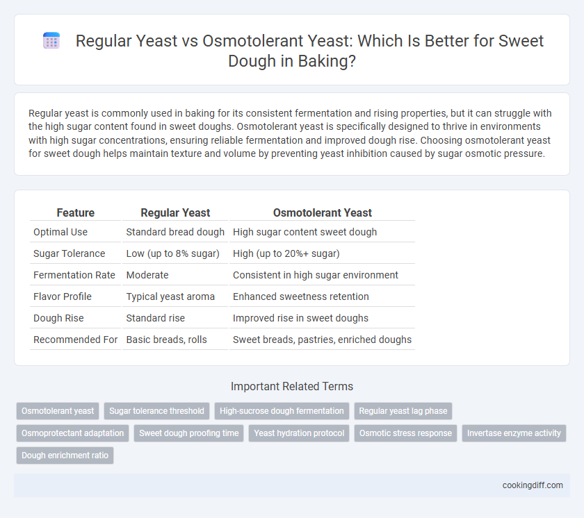 Regular Yeast vs Osmotolerant Yeast: Which Is Better for Sweet Dough in Baking?