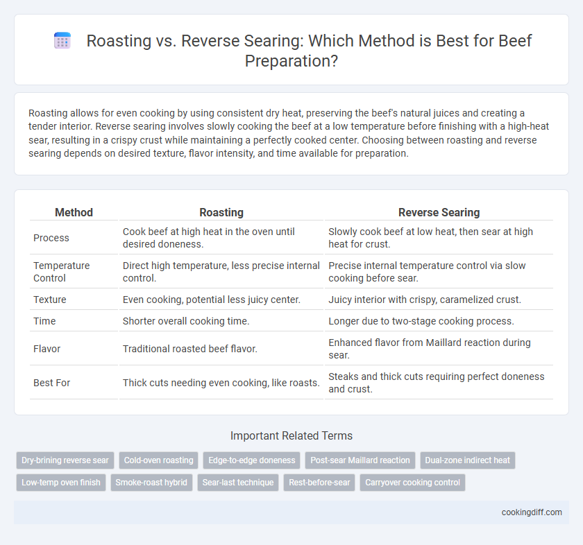 Roasting vs. Reverse Searing: Which Method is Best for Beef Preparation?