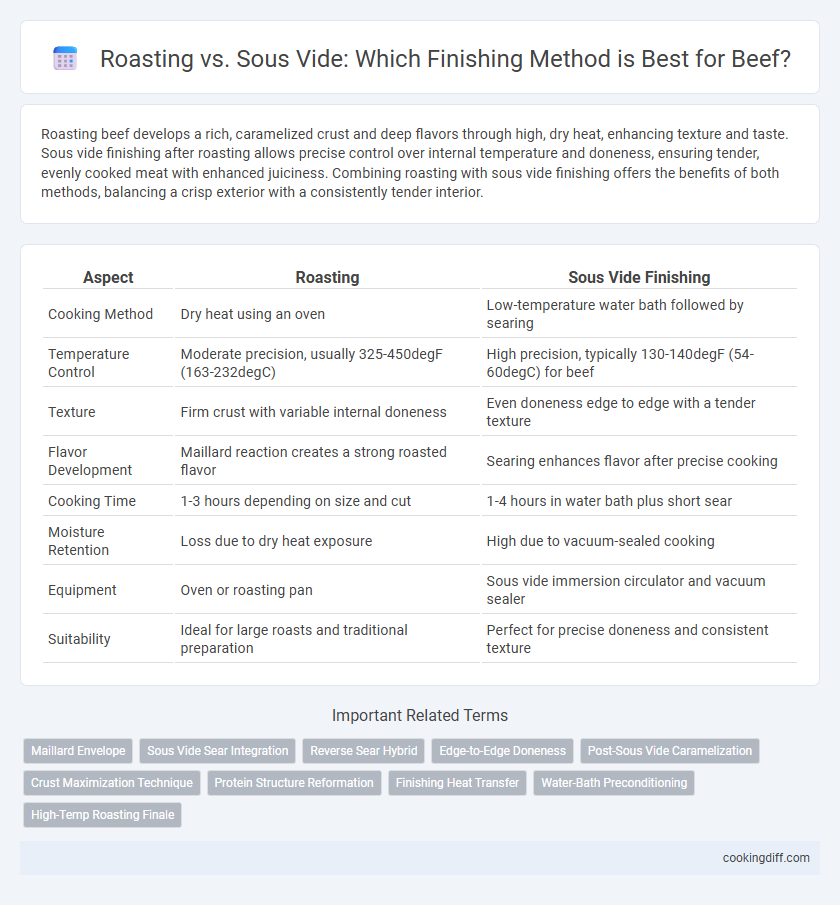 Roasting vs. Sous Vide: Which Finishing Method is Best for Beef?