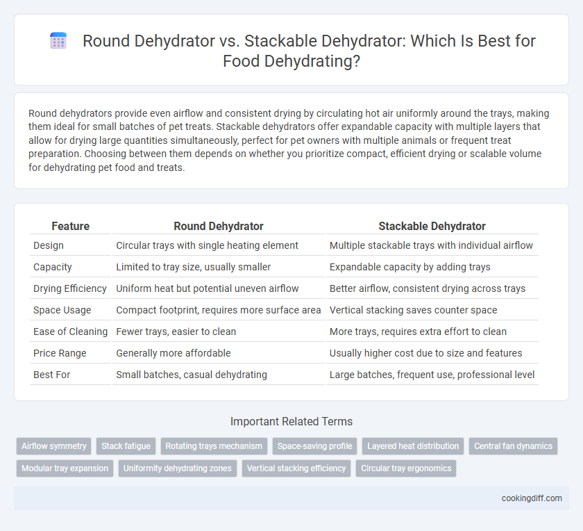 Round Dehydrator vs. Stackable Dehydrator: Which Is Best for Food Dehydrating?