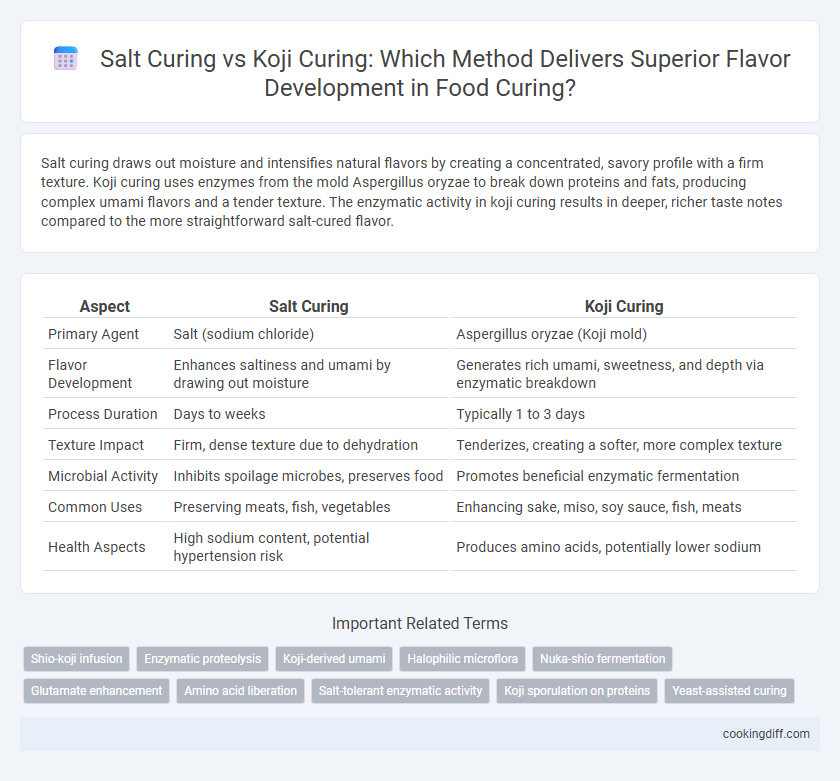 Salt Curing vs Koji Curing: Which Method Delivers Superior Flavor Development in Food Curing?