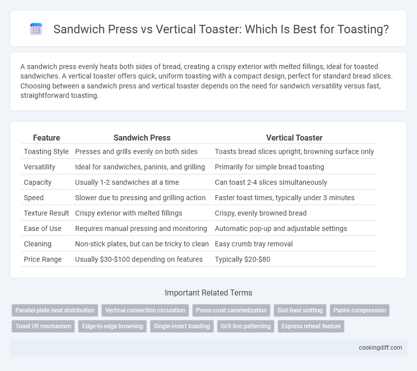 Sandwich Press vs Vertical Toaster: Which Is Best for Toasting?