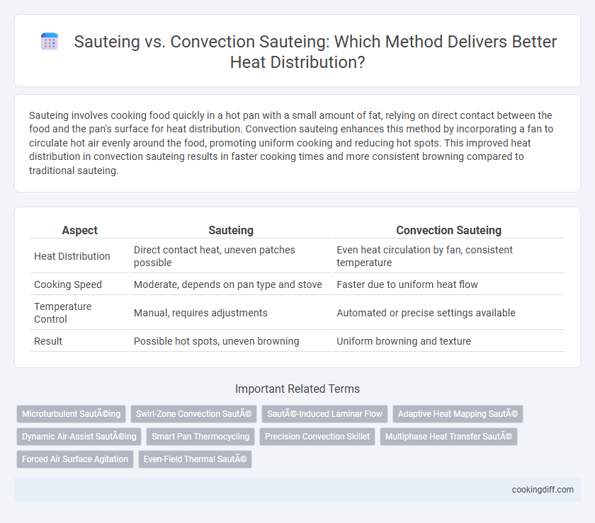 Sauteing vs. Convection Sauteing: Which Method Delivers Better Heat Distribution?
