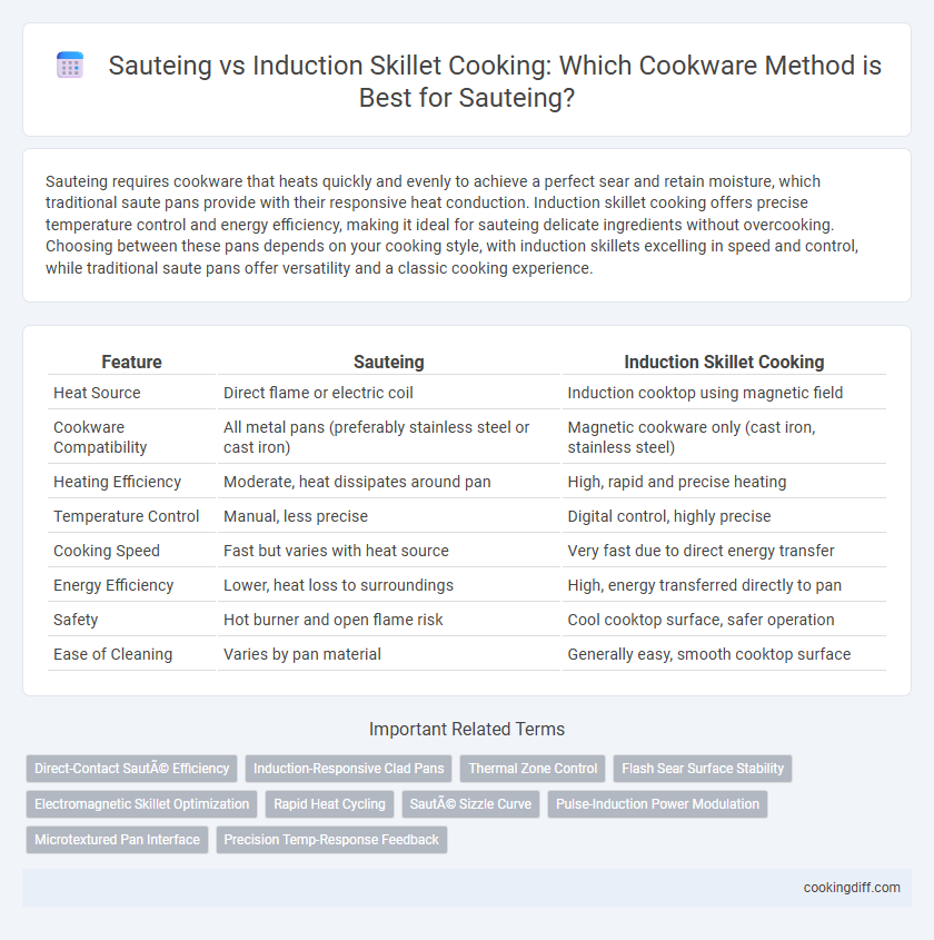 Sauteing vs Induction Skillet Cooking: Which Cookware Method is Best for Sauteing?