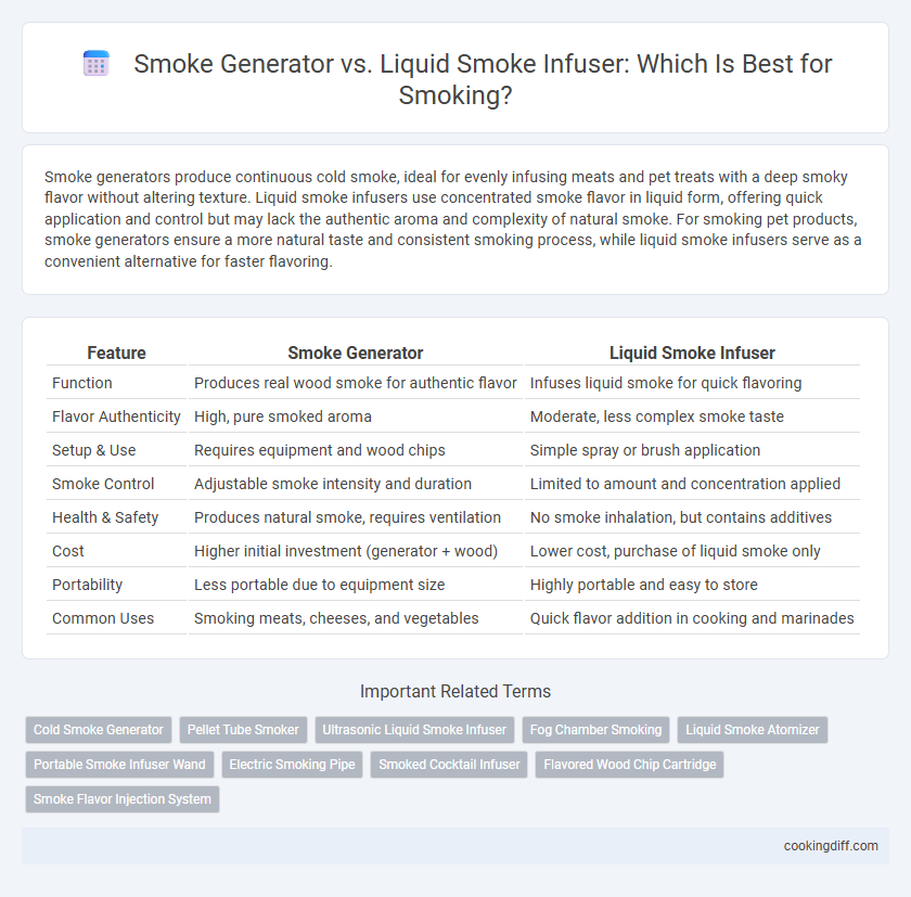 Smoke Generator vs. Liquid Smoke Infuser: Which Is Best for Smoking?