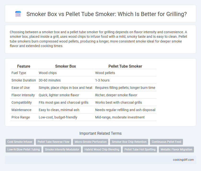 Smoker Box vs Pellet Tube Smoker: Which Is Better for Grilling?