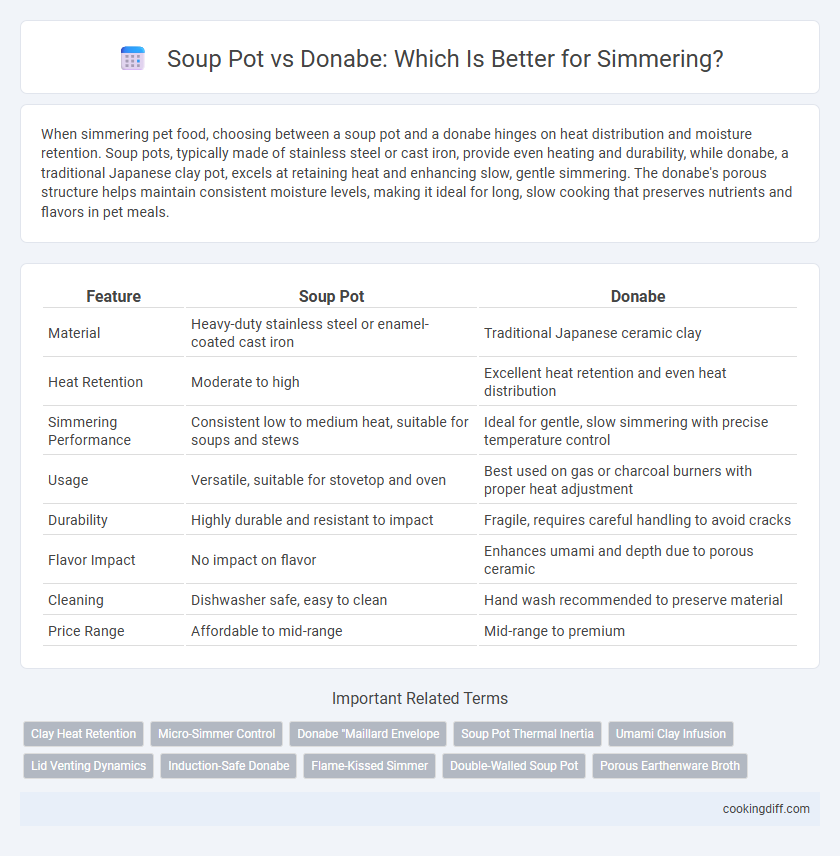 Soup Pot vs Donabe: Which Is Better for Simmering?
