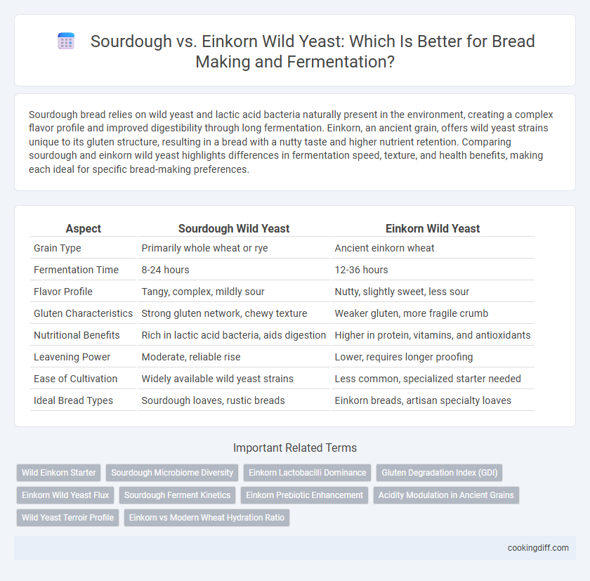 Sourdough vs. Einkorn Wild Yeast: Which Is Better for Bread Making and Fermentation?