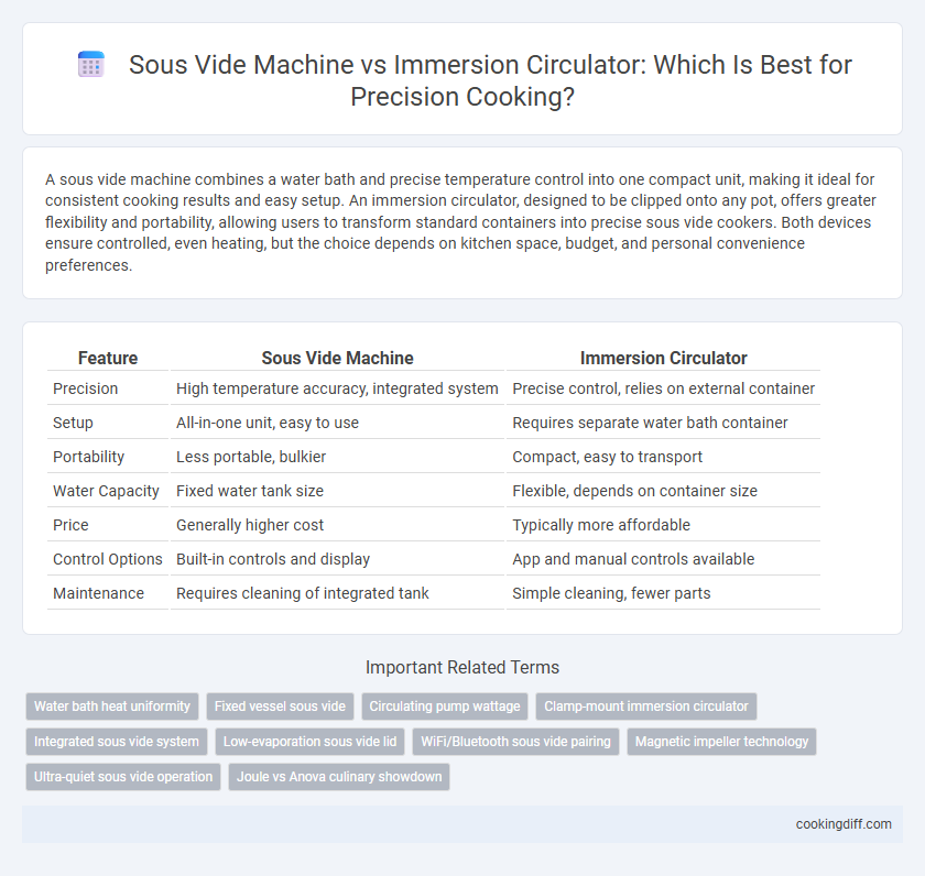 Sous Vide Machine vs Immersion Circulator: Which Is Best for Precision Cooking?