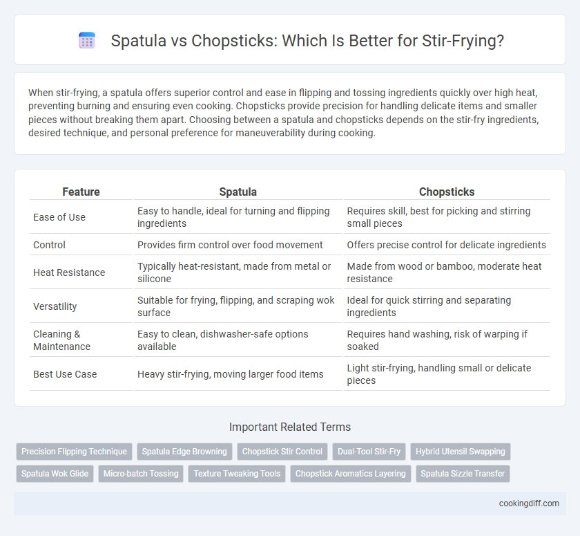 Spatula vs Chopsticks: Which Is Better for Stir-Frying?
