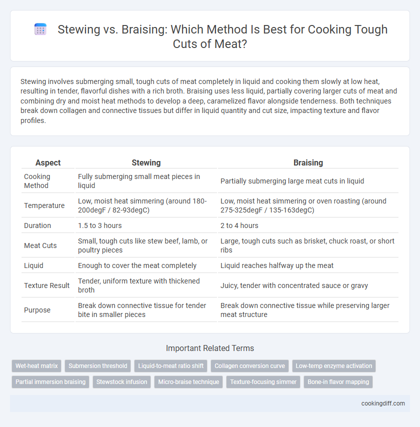 Stewing vs. Braising: Which Method Is Best for Cooking Tough Cuts of Meat?