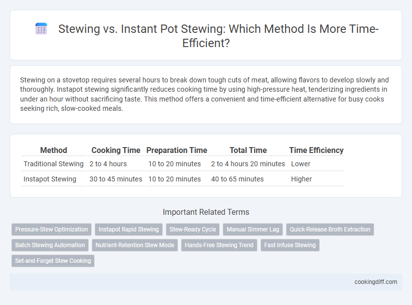 Stewing vs. Instant Pot Stewing: Which Method Is More Time-Efficient?