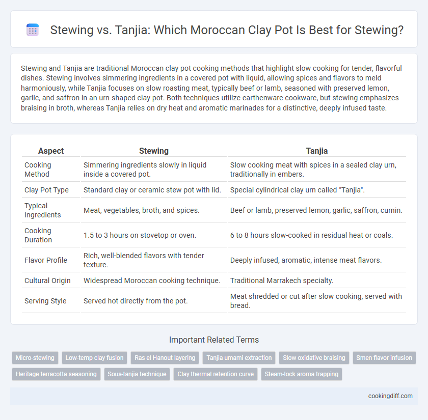 Stewing vs. Tanjia: Which Moroccan Clay Pot Is Best for Stewing?
