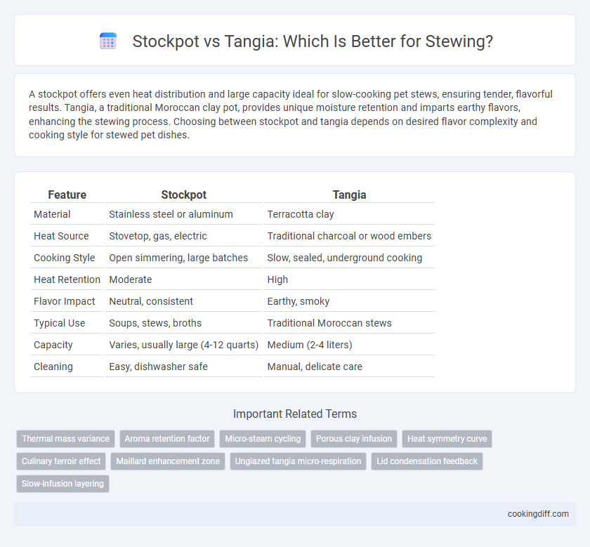 Stockpot vs Tangia: Which Is Better for Stewing?