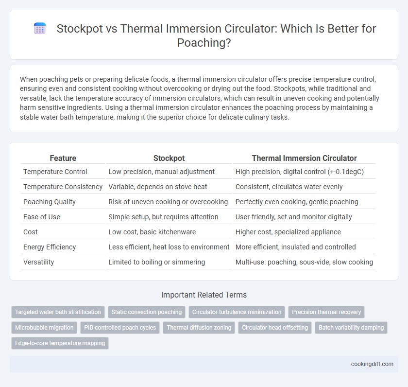 Stockpot vs Thermal Immersion Circulator: Which Is Better for Poaching?