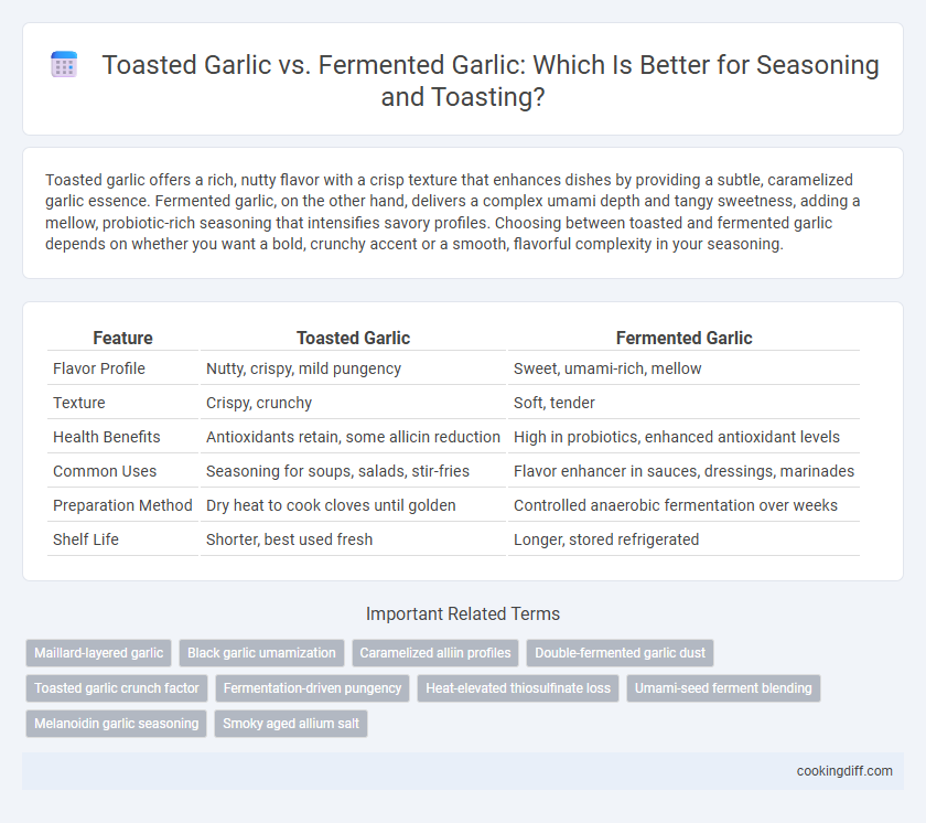Toasted Garlic vs. Fermented Garlic: Which Is Better for Seasoning and Toasting?
