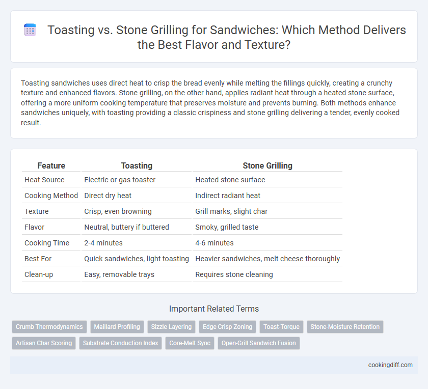 Toasting vs. Stone Grilling for Sandwiches: Which Method Delivers the Best Flavor and Texture?